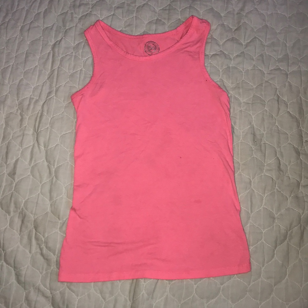 Hot pink tank top